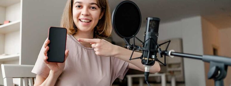 Podast im eigenem Studio aufnehmen