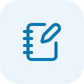 Symbol Buch schreiben (Linie)